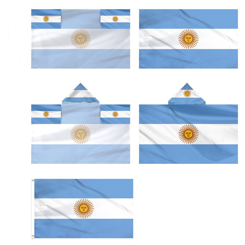 2026 International Football Tournament Flag Decorations – 48 Nation Banner Set, Handheld Flags, Shawl Flags, Fan Party Decorations, Custom Wholesale Available