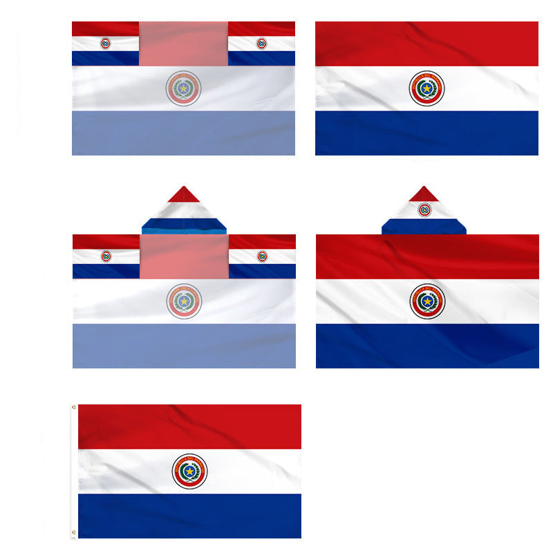 2026 International Football Tournament Flag Decorations – 48 Nation Banner Set, Handheld Flags, Shawl Flags, Fan Party Decorations, Custom Wholesale Available
