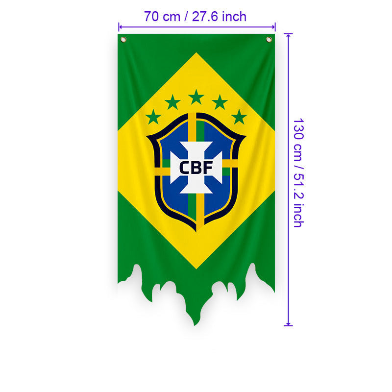 2026 International Football Tournament Flag Decorations – 48 Nation Banner Set, Handheld Flags, Shawl Flags, Fan Party Decorations, Custom Wholesale Available