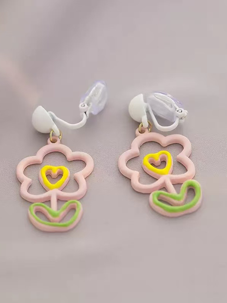 Boucles d'oreilles Summer Bloom (puces et clips)