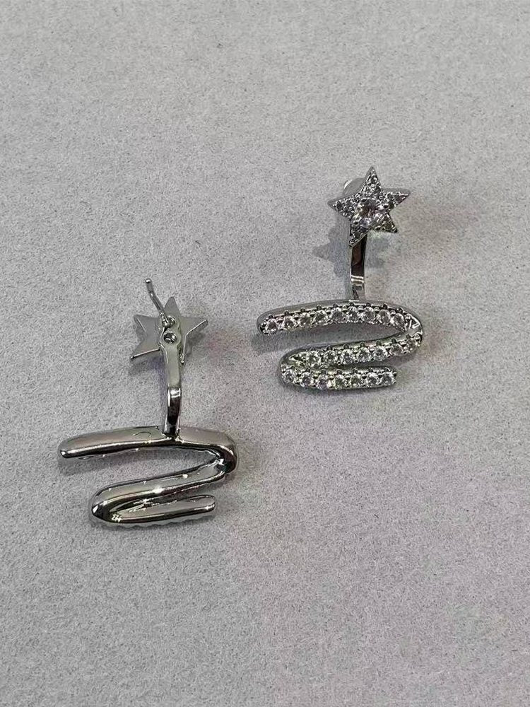 316 stainless steel everyday jewelry set Studs & Clip-On Ear — View 11 | Stainless Steel Jewelry