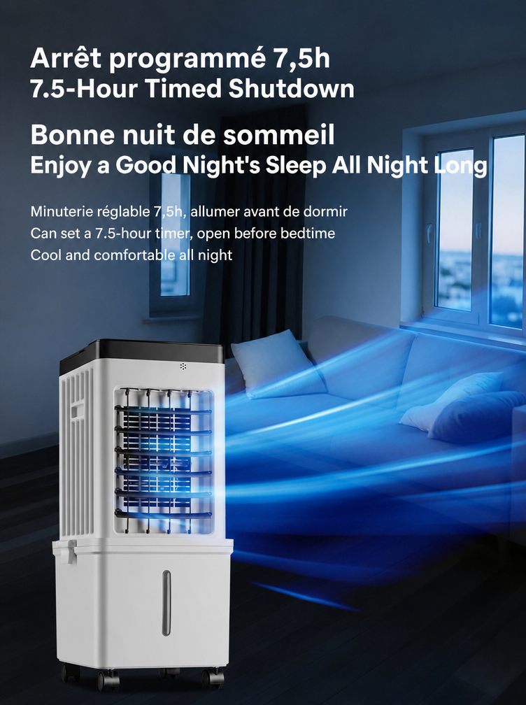 Free 4-7 Day Delivery | 2°C cooler than an air conditioner A superior feeling of freshness