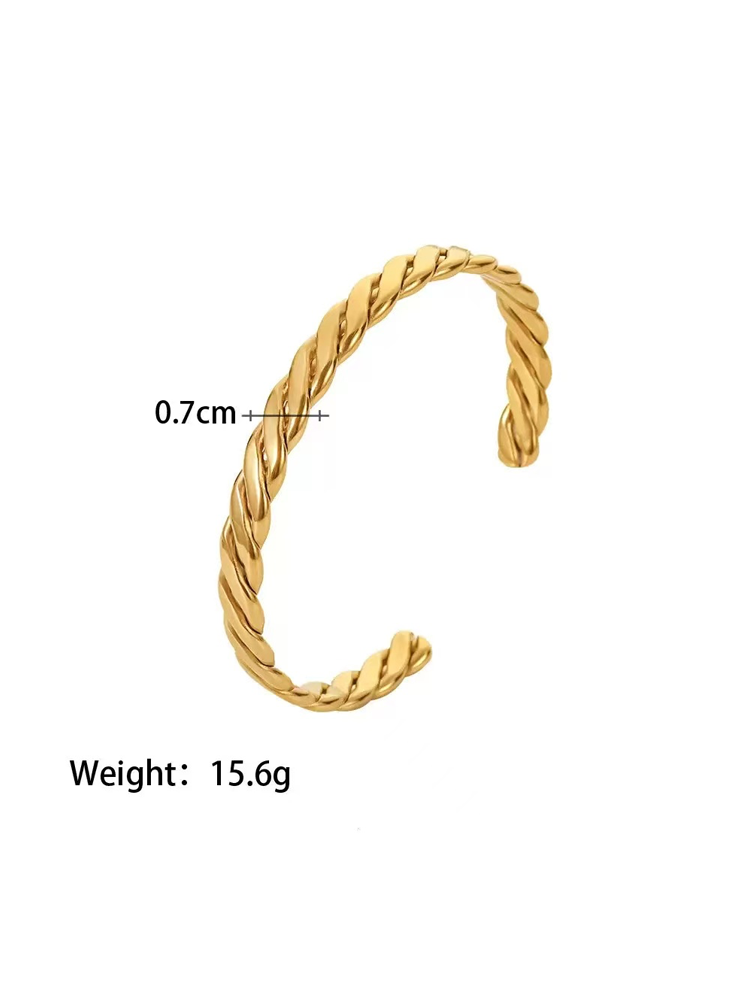 Everyday Stainless Steel Cuff (Water Resistant)