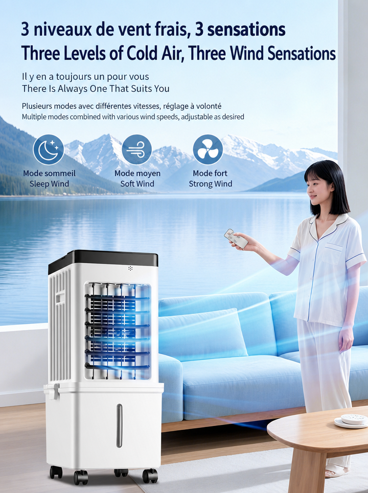 Free 3-6 Day Delivery | 2°C cooler than an air conditioner A superior feeling of freshness