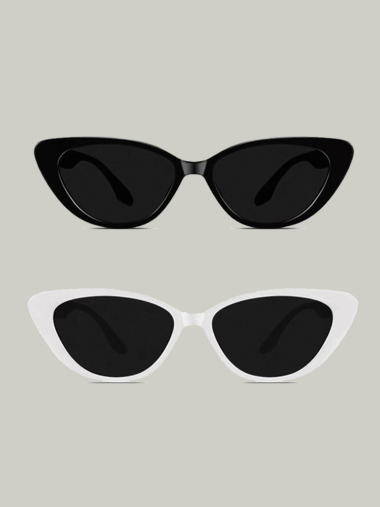 90s Fashion Y2k Fashion Emily in Paris Inspired Cat Eye Sunglasses UV400