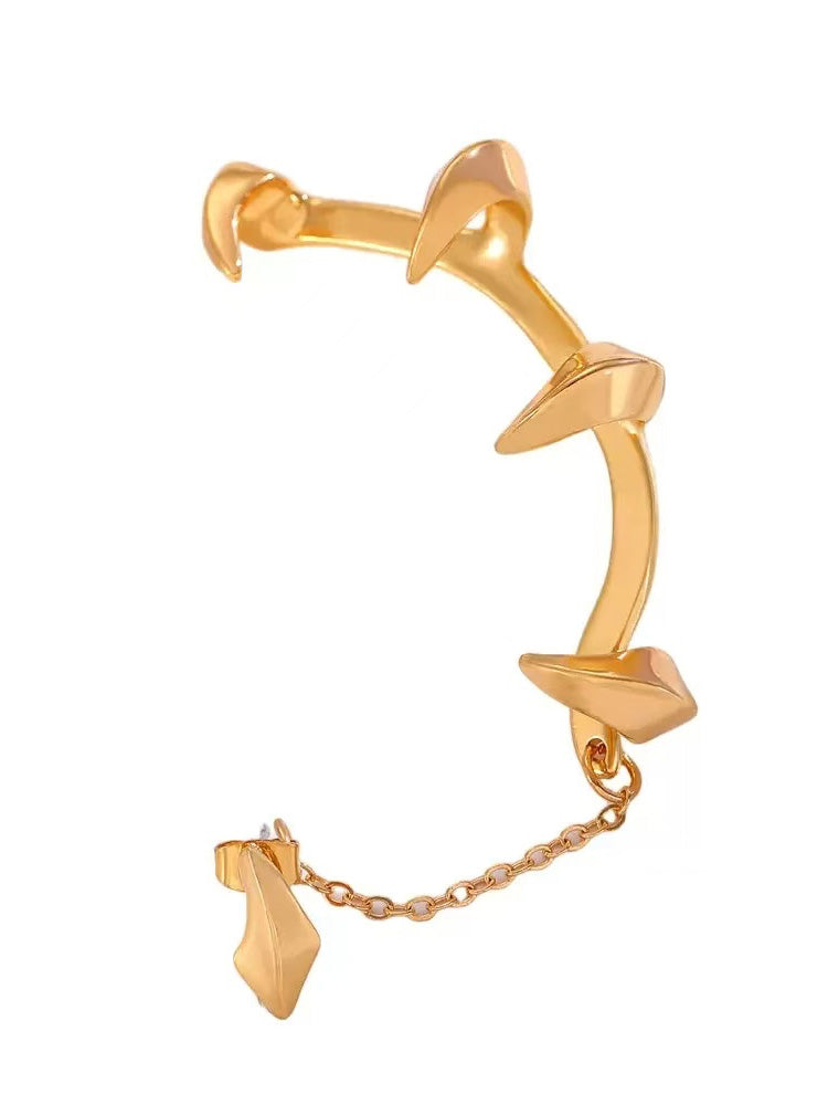 Boucle d'oreille Gothic Talon (pour oreilles percées)