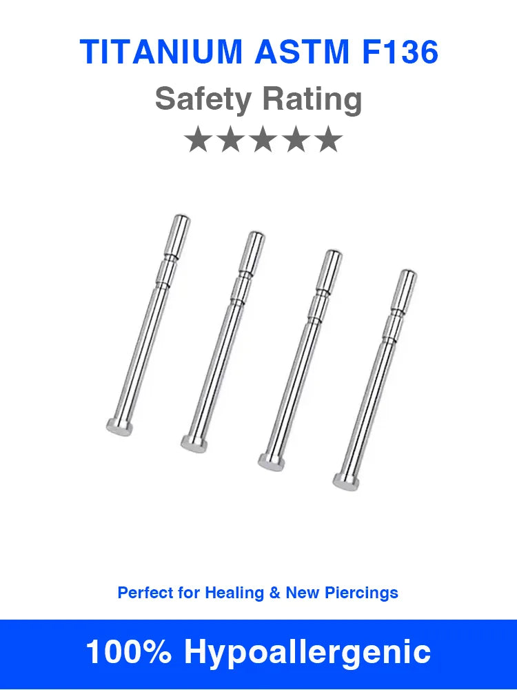 ASTM F136 Titanium Invisible Studs