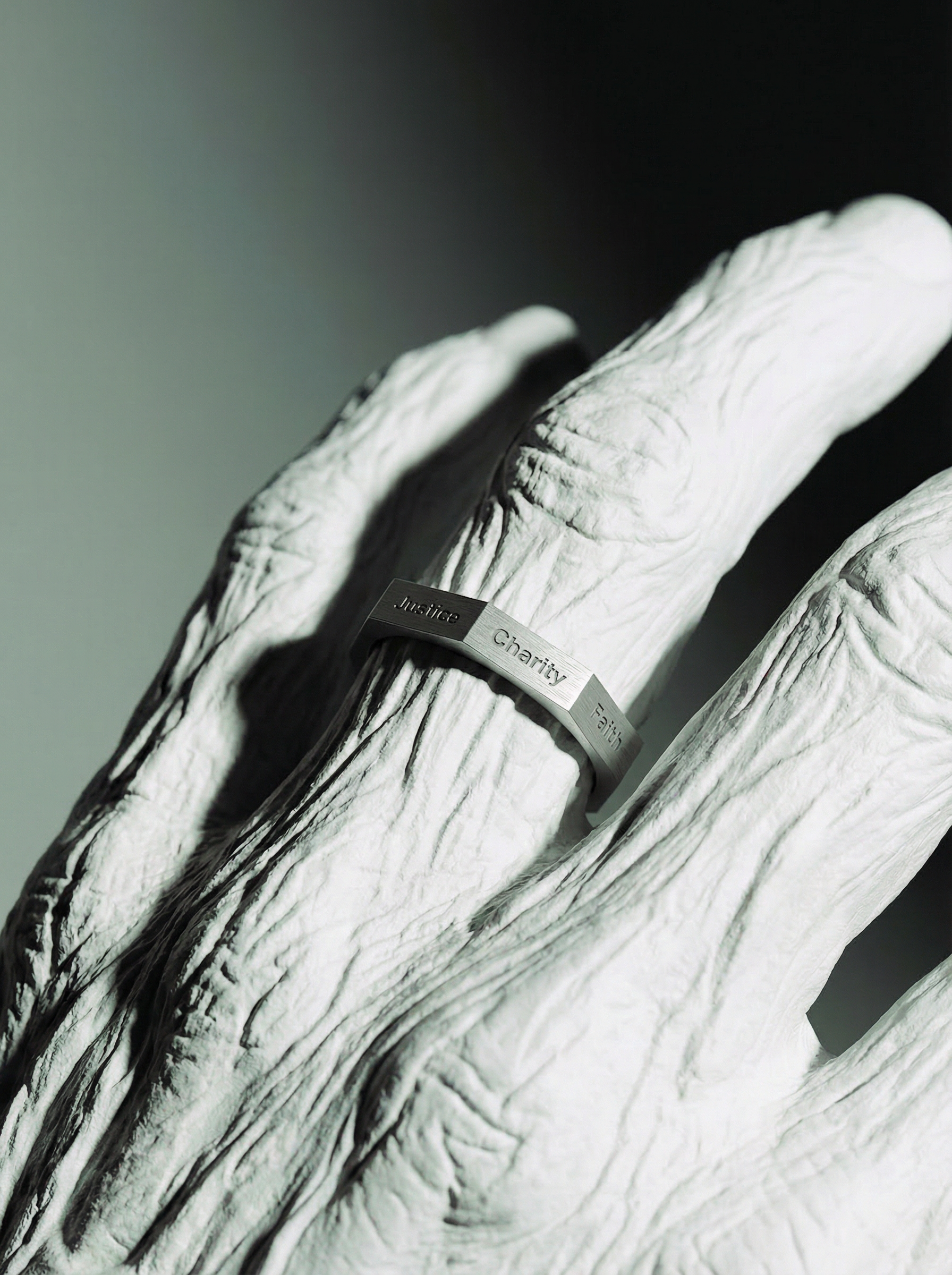 The Screw of Virtues Ring