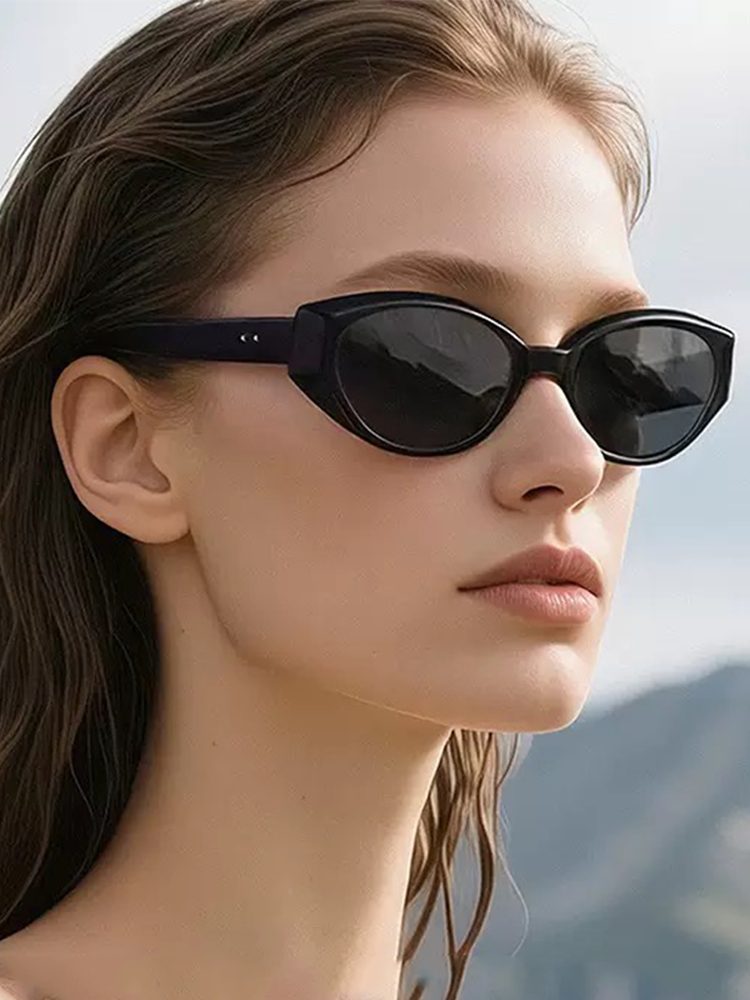 Cat-Eye Oversized Sunglasses for Women