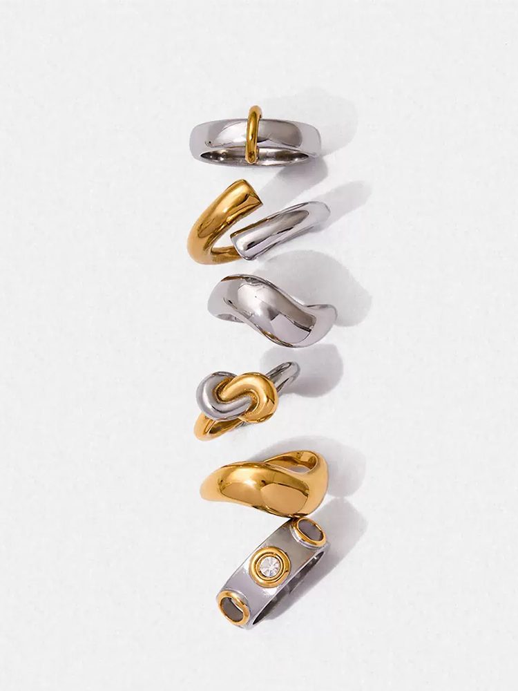 Durable stainless steel material Ring