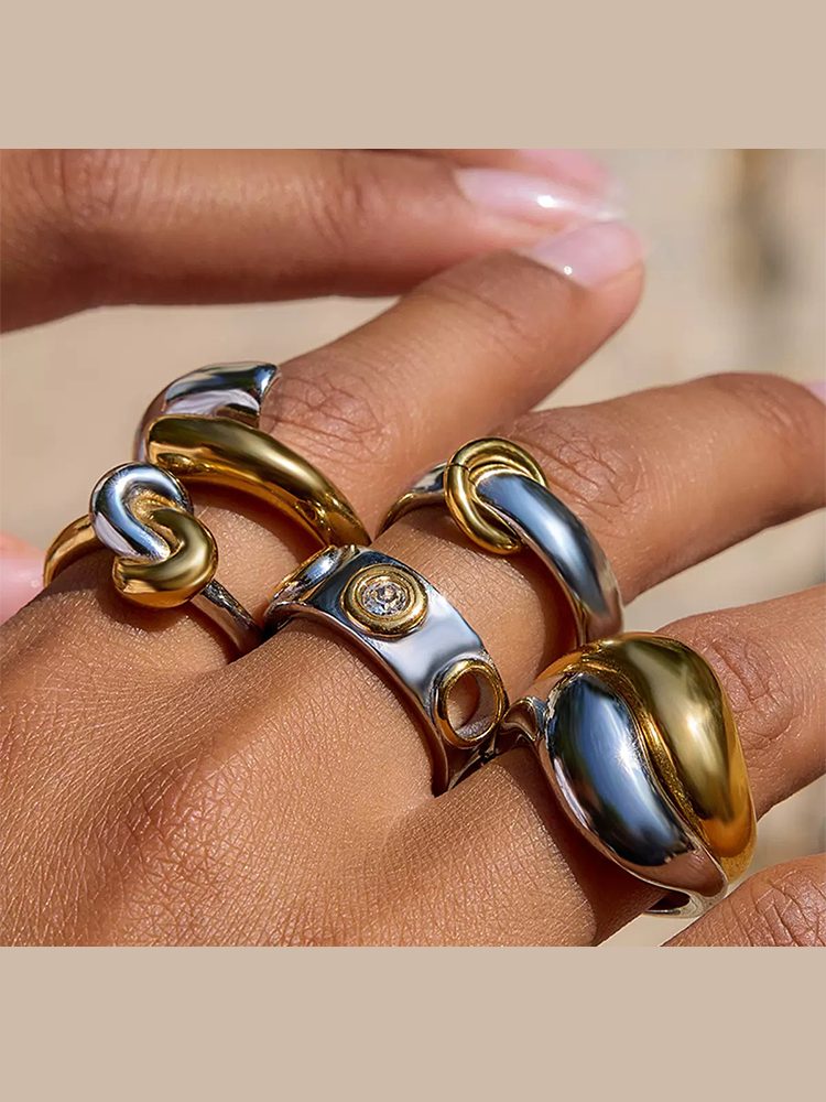 Durable stainless steel material Ring