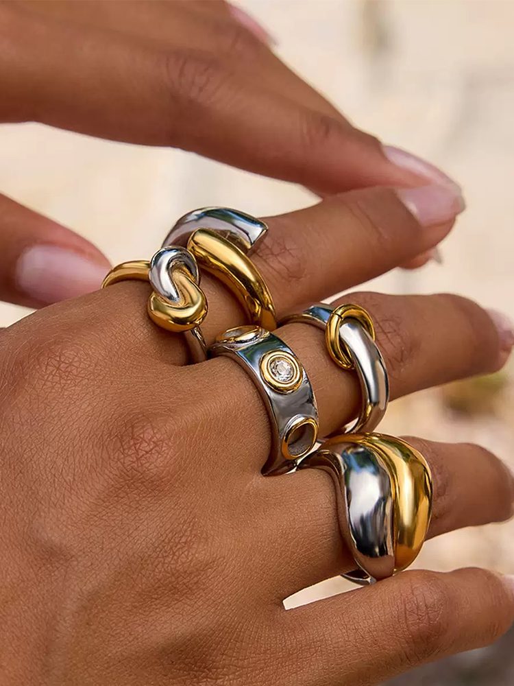 Durable stainless steel material Ring