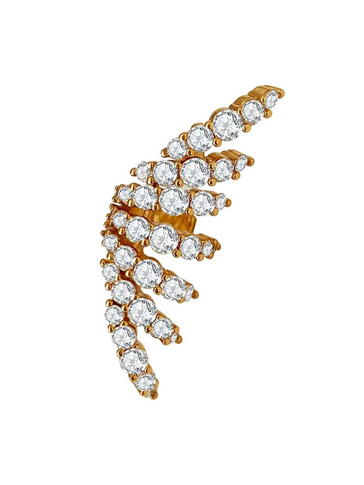 Elegant everyday ear cuffs No Piercing On Model — Minimalist Jewelry