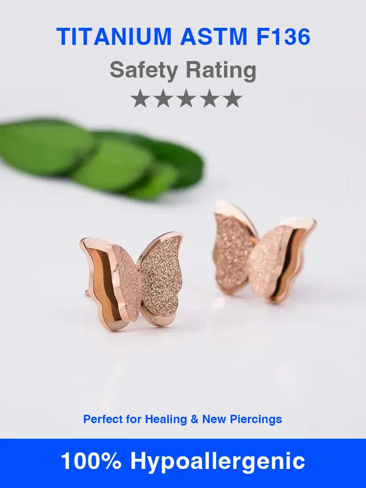 F136 Implant-Grade Titanium｜100% Hypoallergenic | 18K Gol...