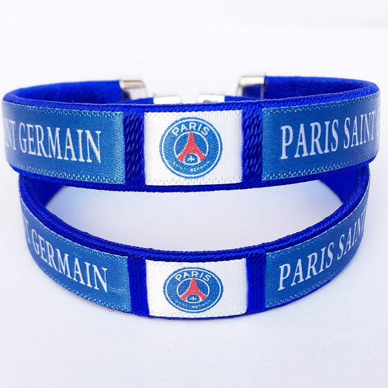 Football fan wristbands Spain Brazil Portugal Argentina France Italy string wristbands fan accessories