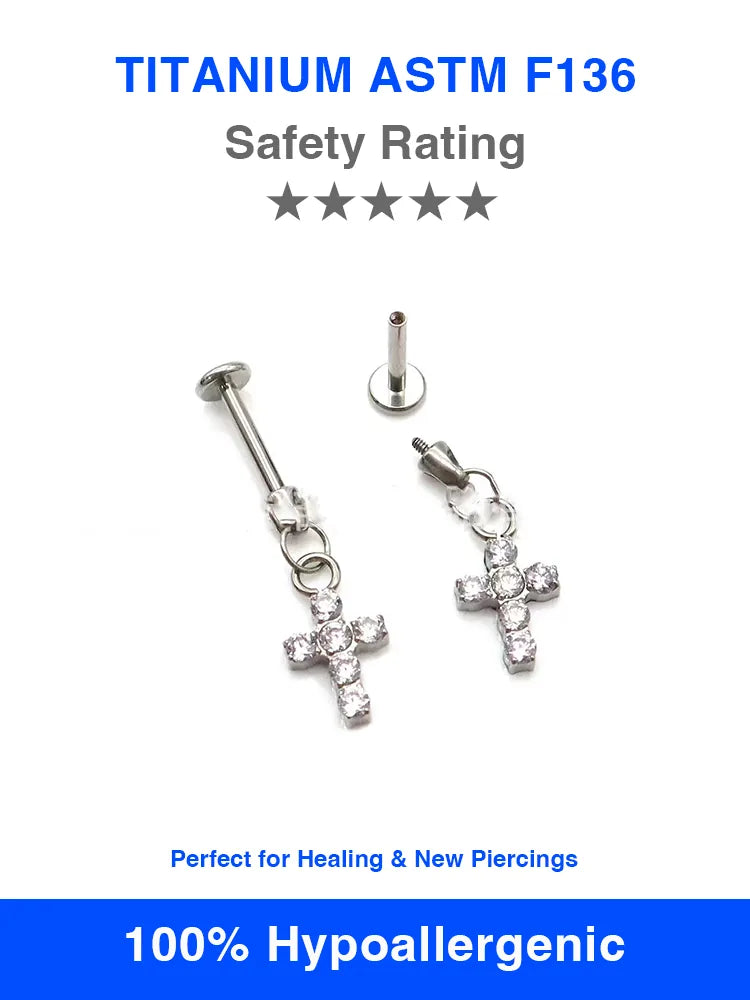 G23 F136 100% Hypoallergenic｜GA5 Zircon