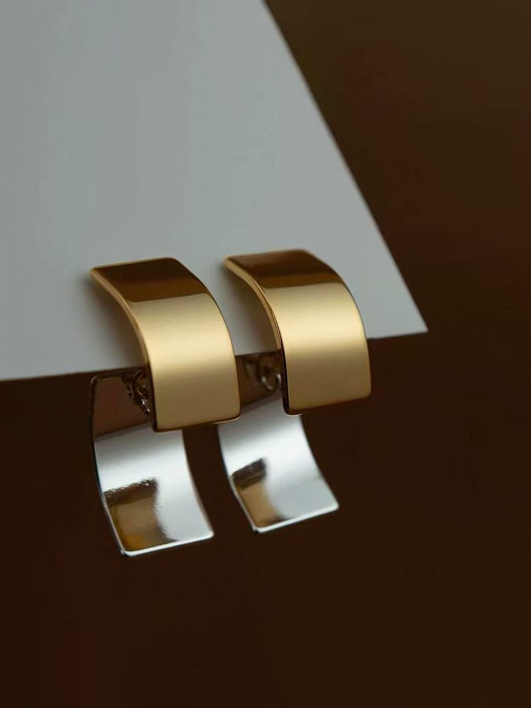 Gold Clip-On Earrings – Stainless Steel 18K Gold Plated (18 Styles) Dangle