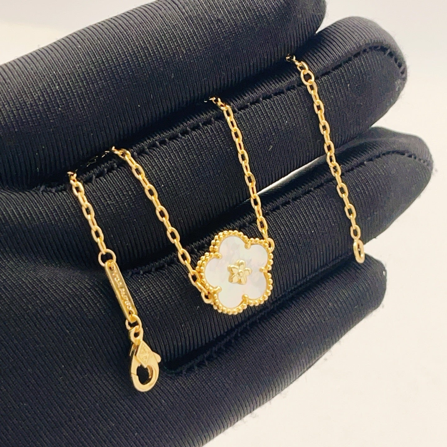 Vintage Authentic Gold-Tone Turn-Lock Bracelet