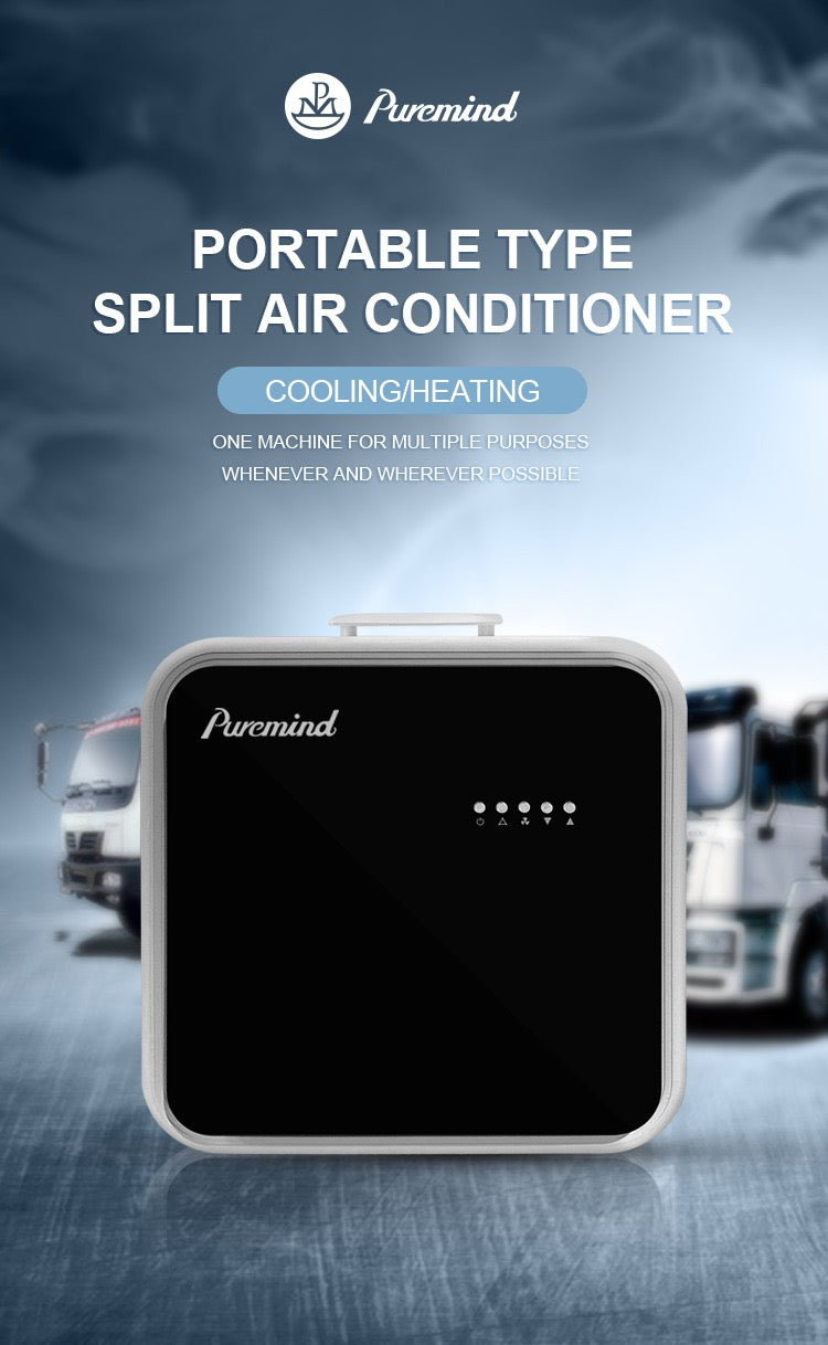 Climatiseur Split Portable Détachable (Petit 1 CV) | Pour VR, Extérieur & Maison | Ultra-Silencieux
