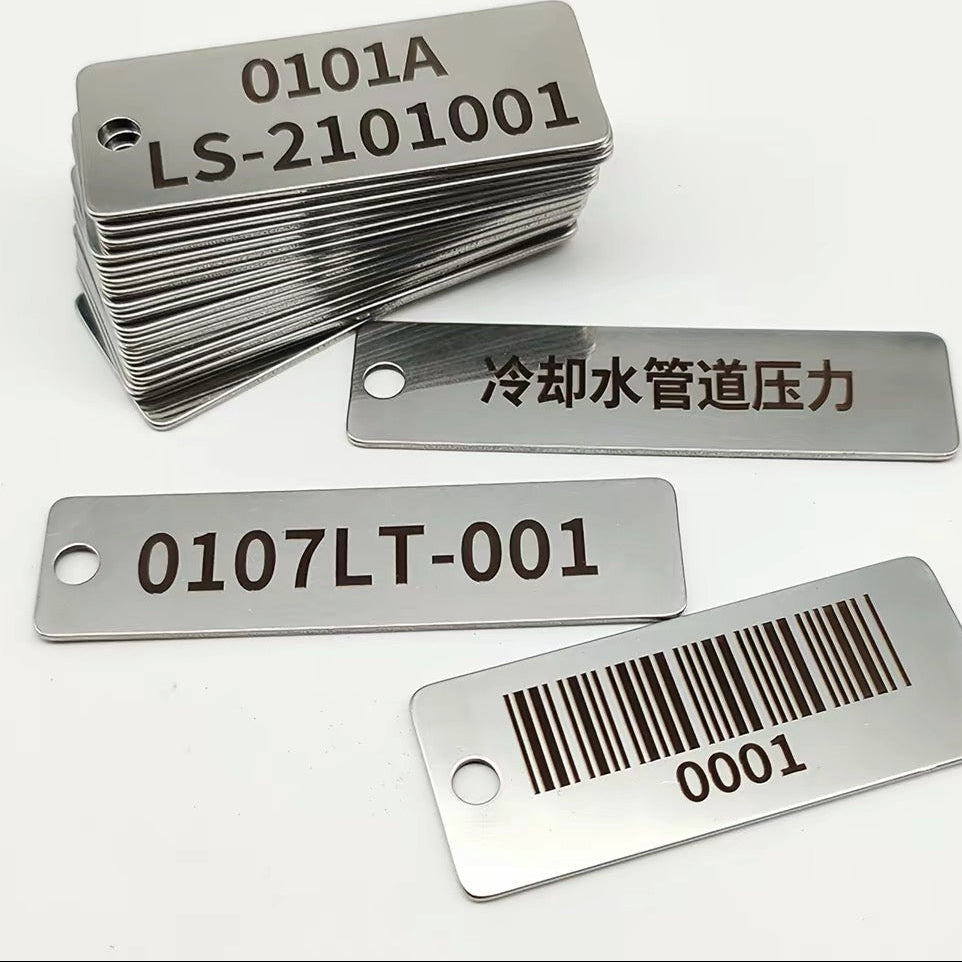 Custom Stainless Steel House Number Plaque