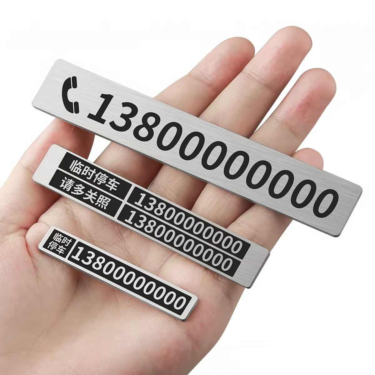 Custom Stainless Steel House Number Plaque
