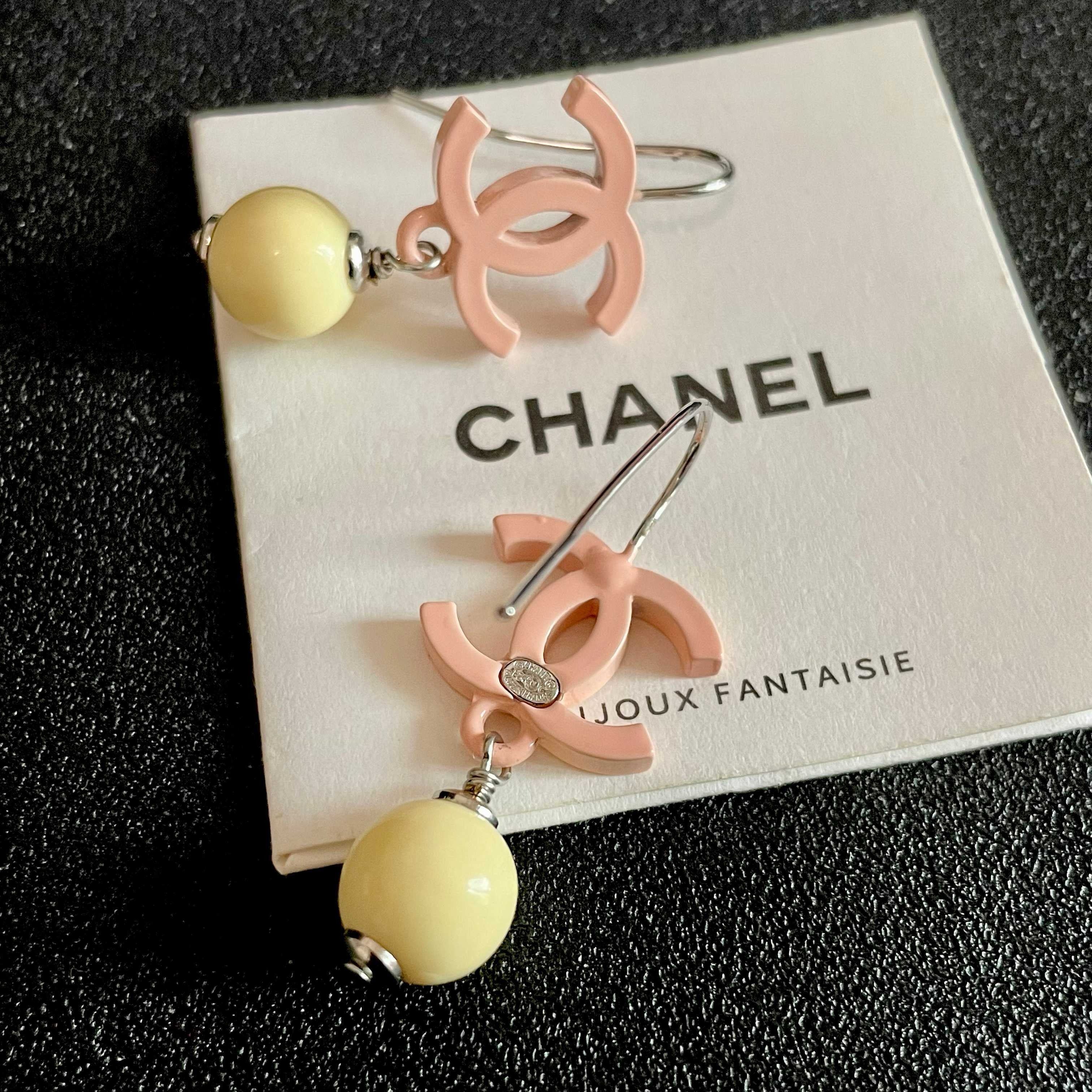 Vintage Authentic Gold-Tone Turn-Lock Earrings
