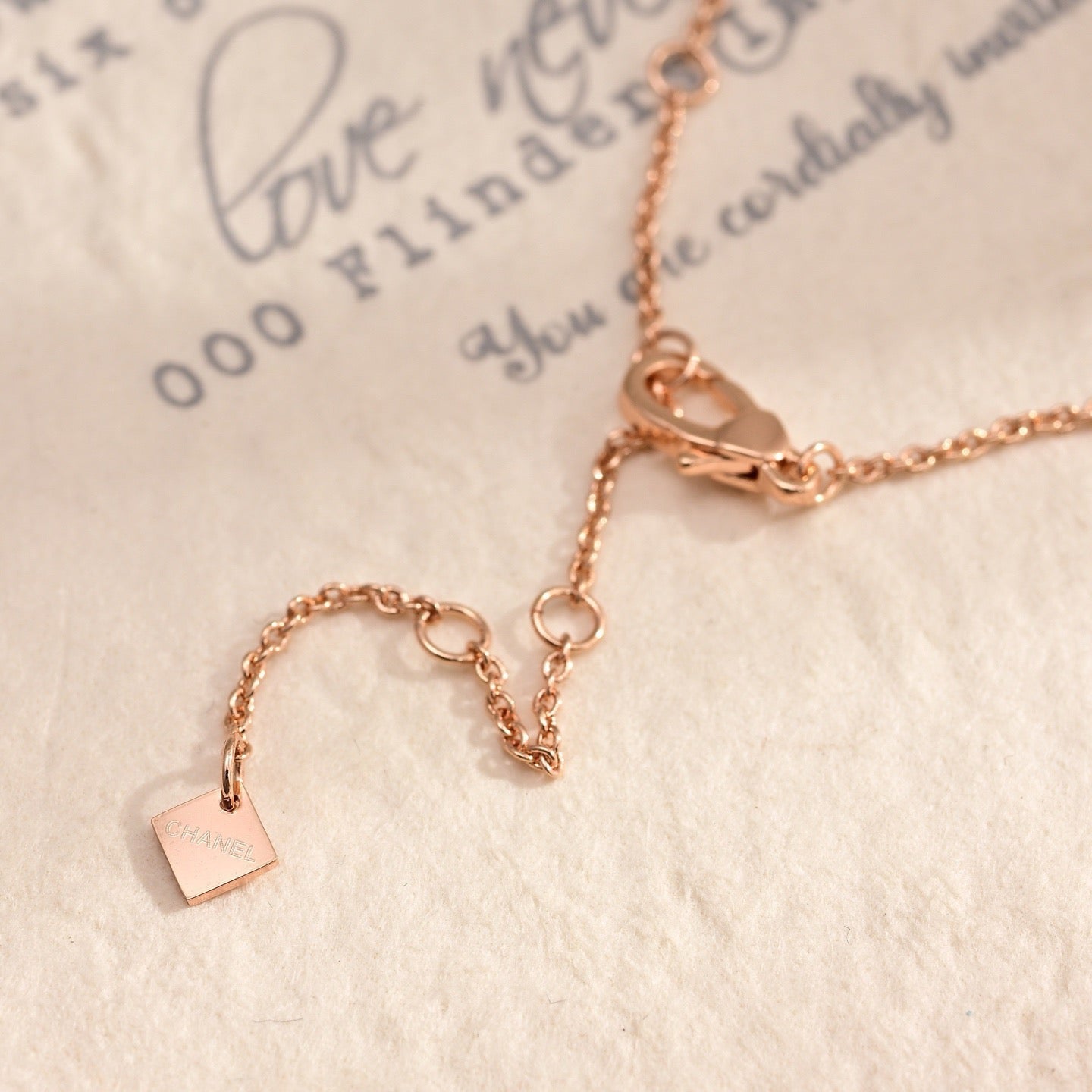 Vintage Authentic Gold-Tone Turn-Lock Necklace