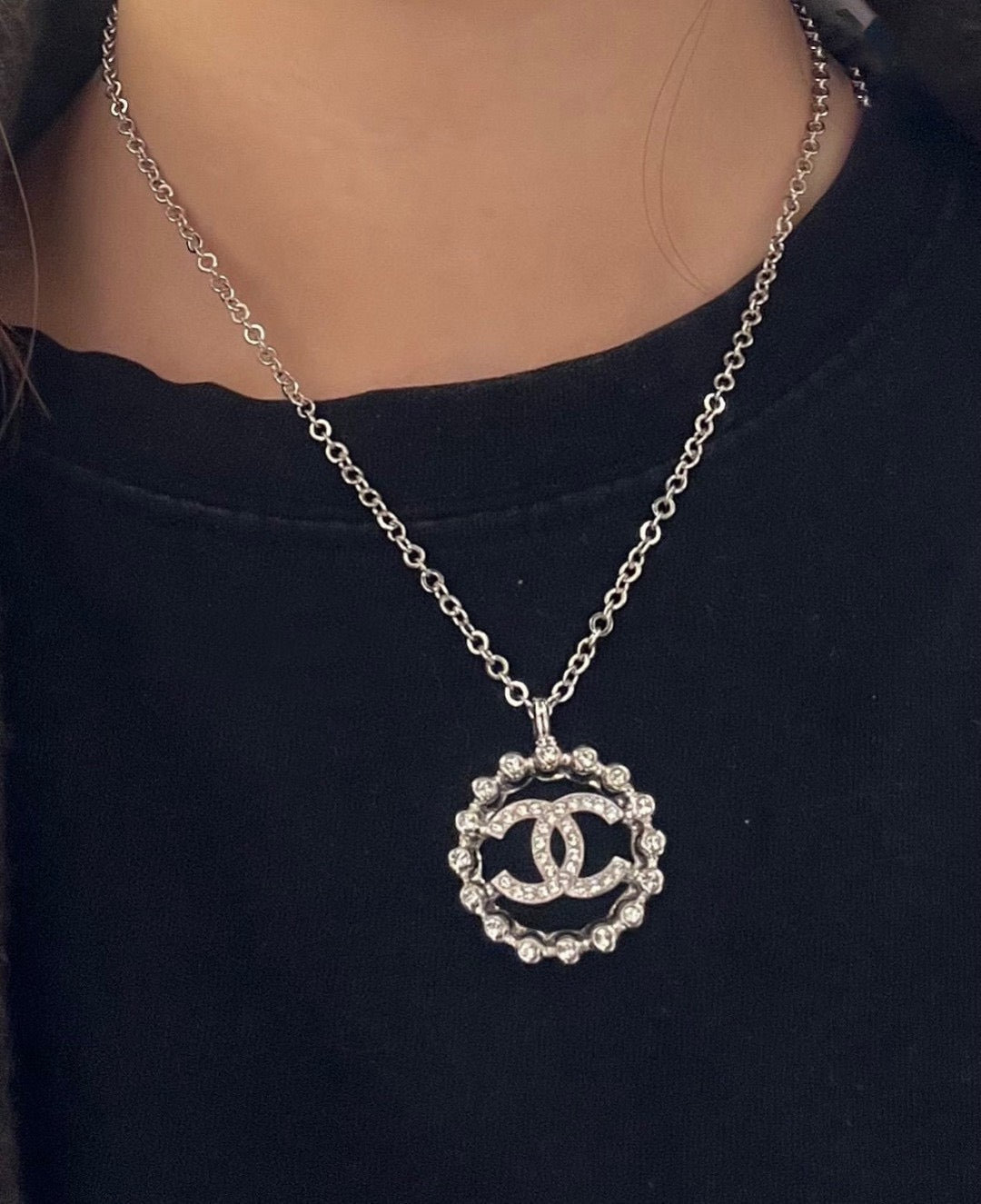 Vintage Authentic Gold-Tone Turn-Lock Necklace
