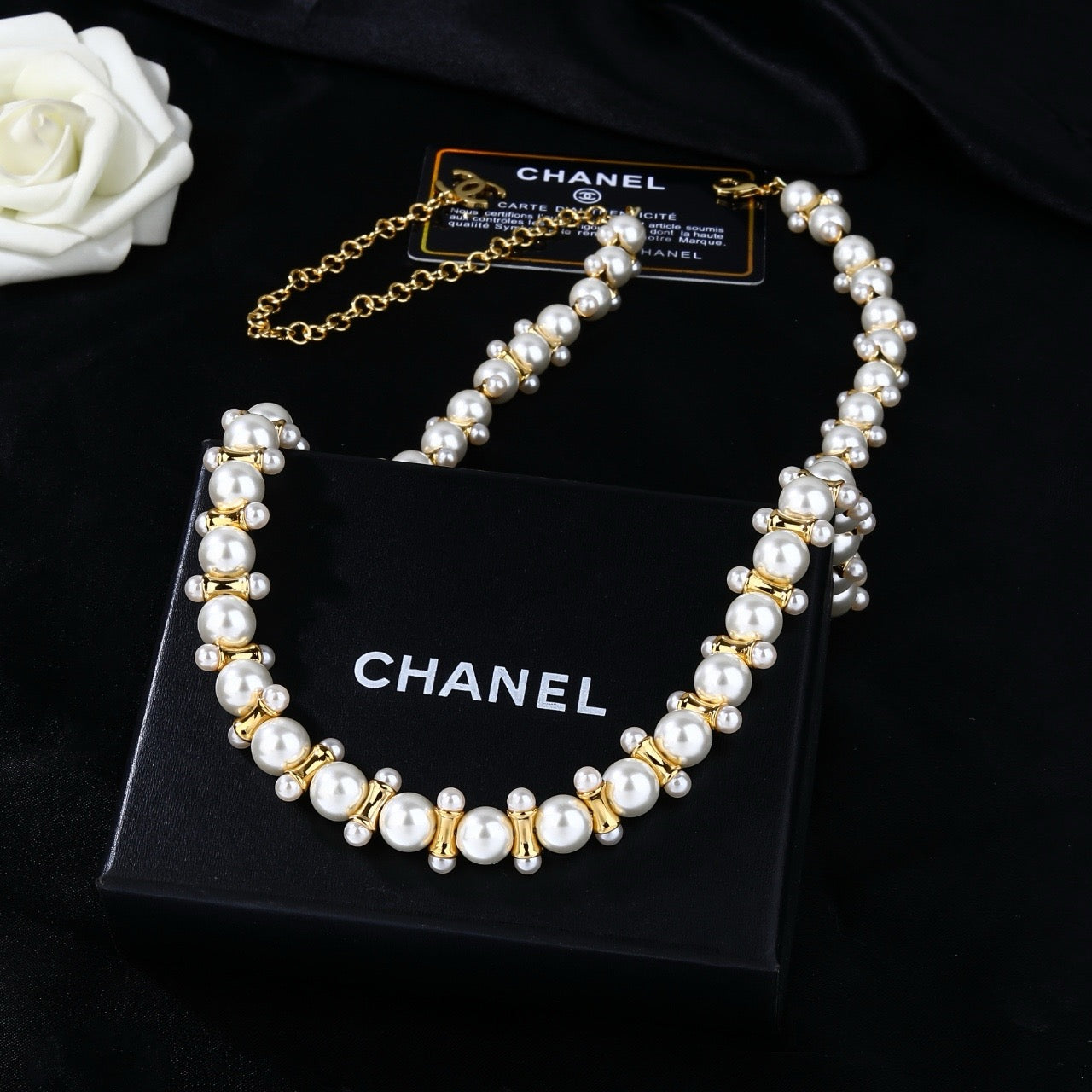 Vintage Authentic Chanel Gold-Tone Turn-Lock Waistband