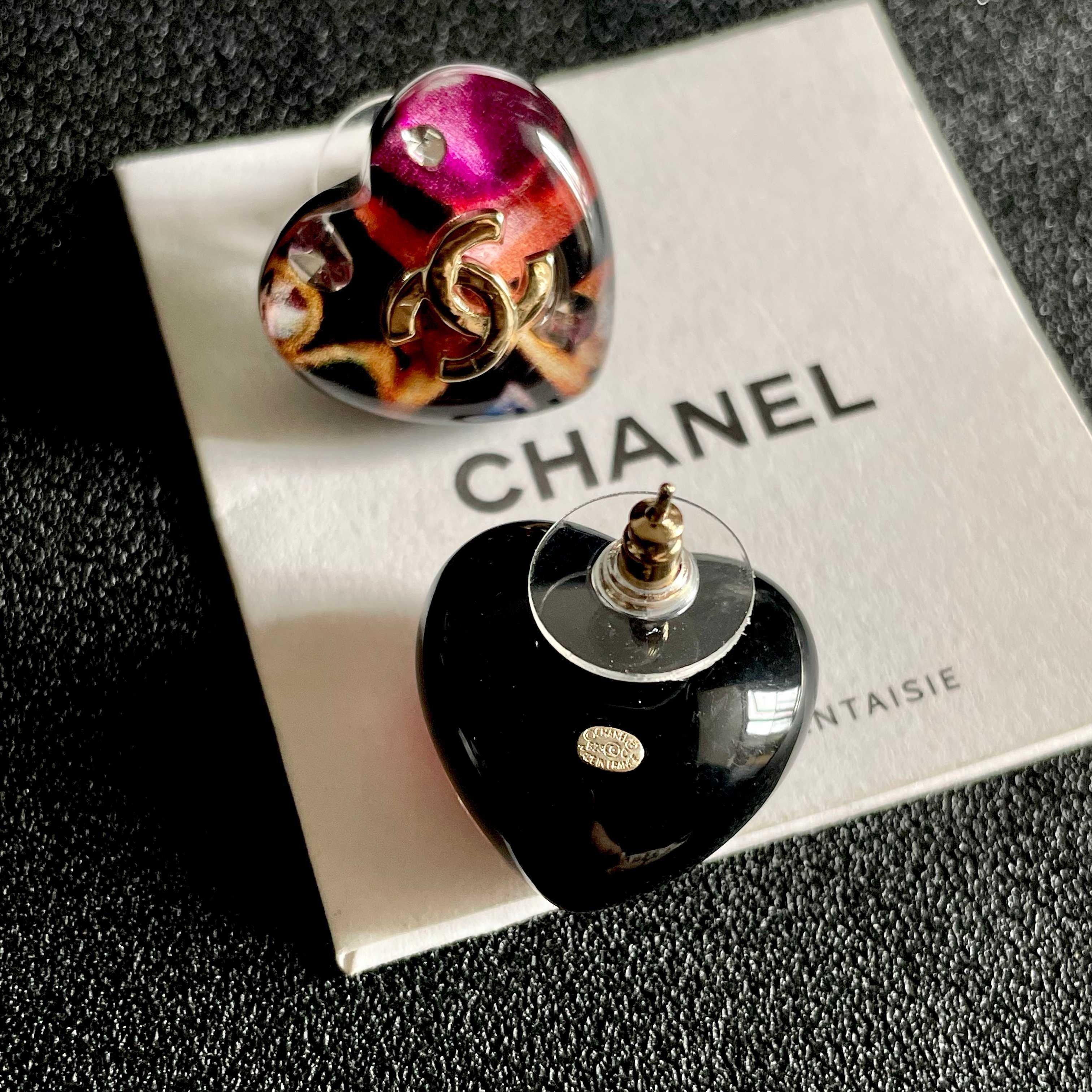 Vintage Authentic Gold-Tone Turn-Lock Earrings