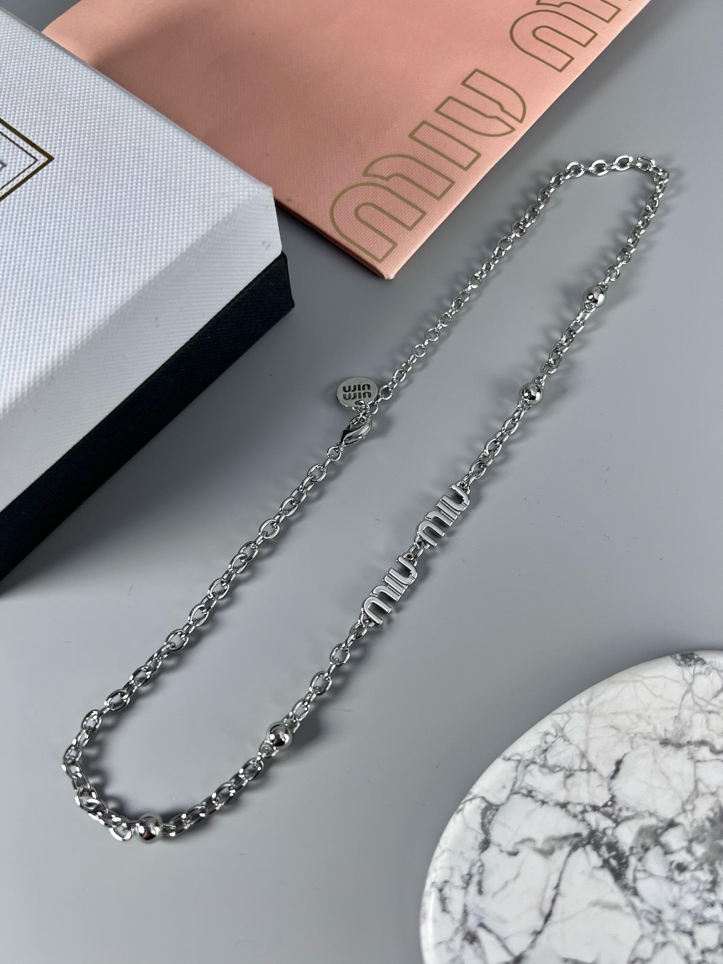 Vintage Authentic Gold-Tone Turn-Lock Necklace