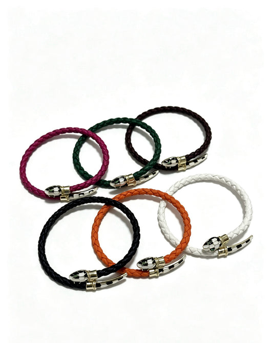 Vintage Authentic Gold-Tone Turn-Lock Bracelet