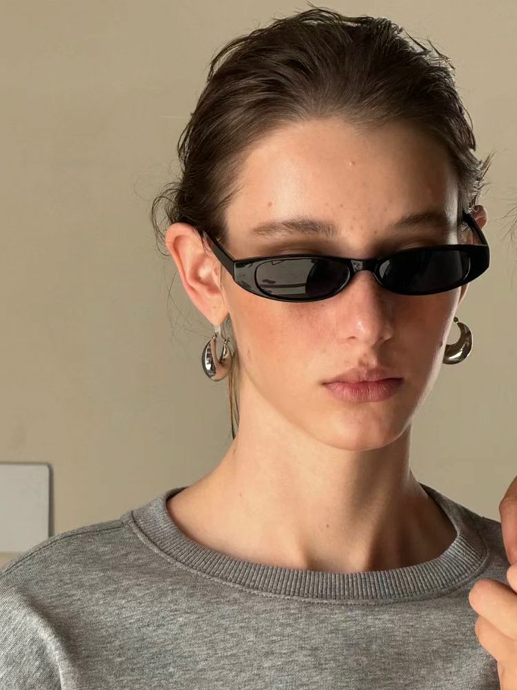 Narrow Cat-Eye UV400 Retro Sunglasses (Unisex)