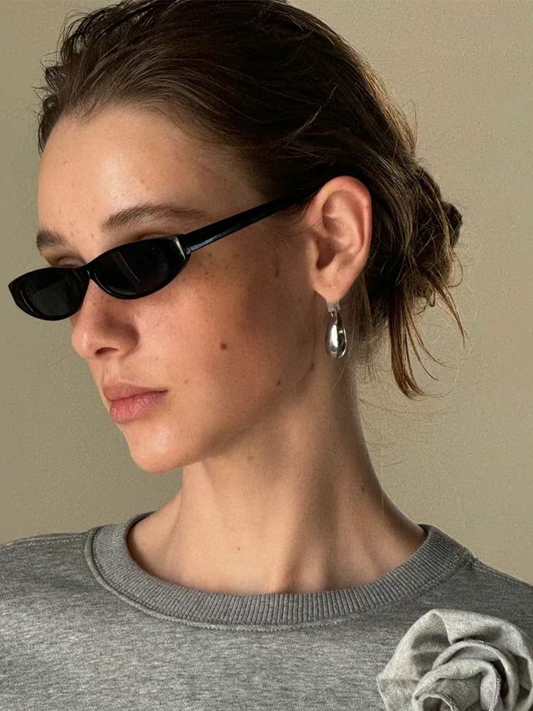 Narrow Cat-Eye UV400 Retro Sunglasses (Unisex)