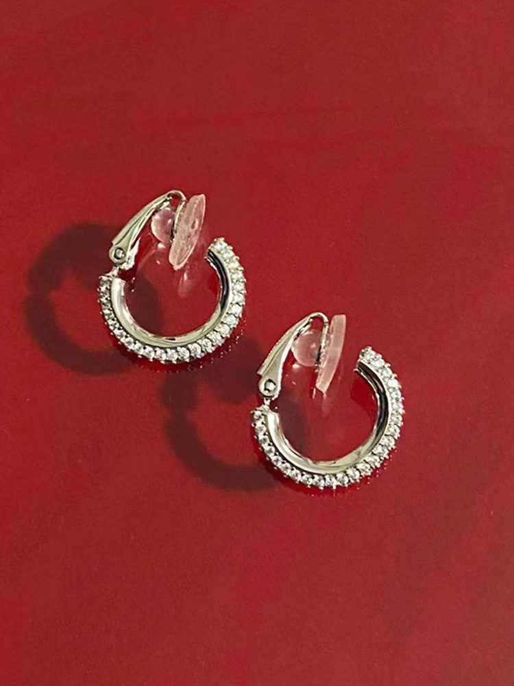 Small Hoop Clip-On Earrings (Gold & Silver) – Product Description