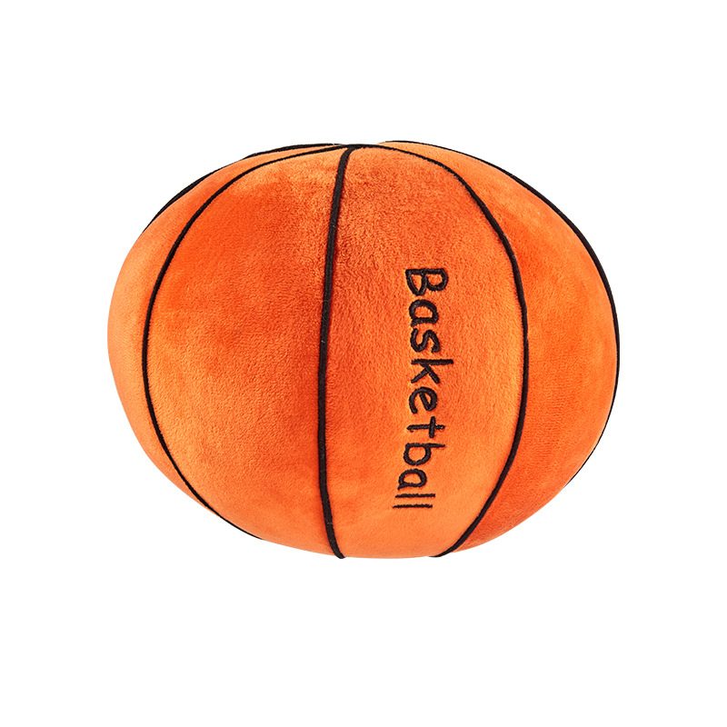 Sports Ball Plush Cushion & Toy Collection - Football, Soccer, Basketball, Baseball & Rugby Plush Pillows with PP Cotton Filling