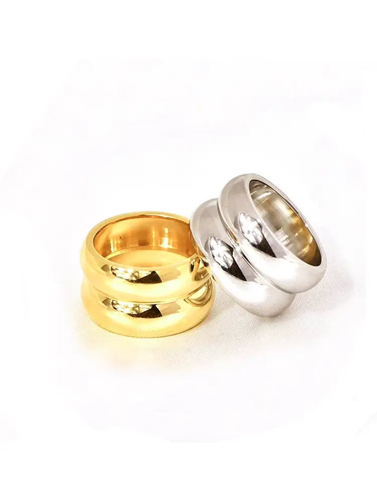 Statue of Liberty Ring 316L stainless steel 18K go | 18K ... - view 4
