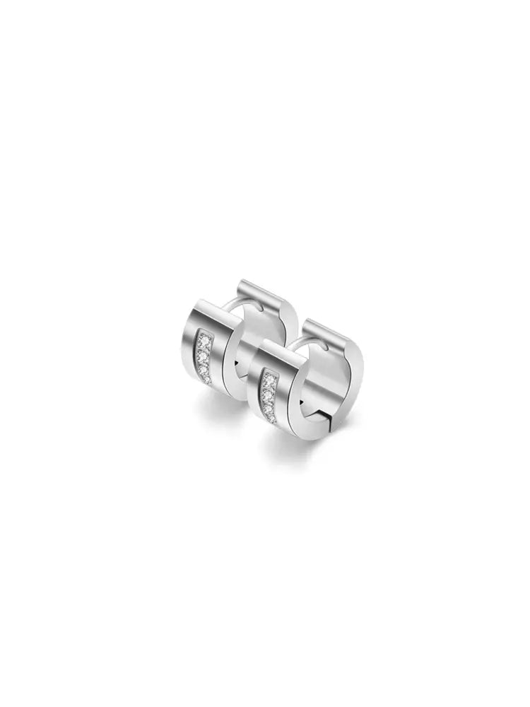 Versatile Minimalist 7mm Hollow Semi-hoop Single-r - view 4