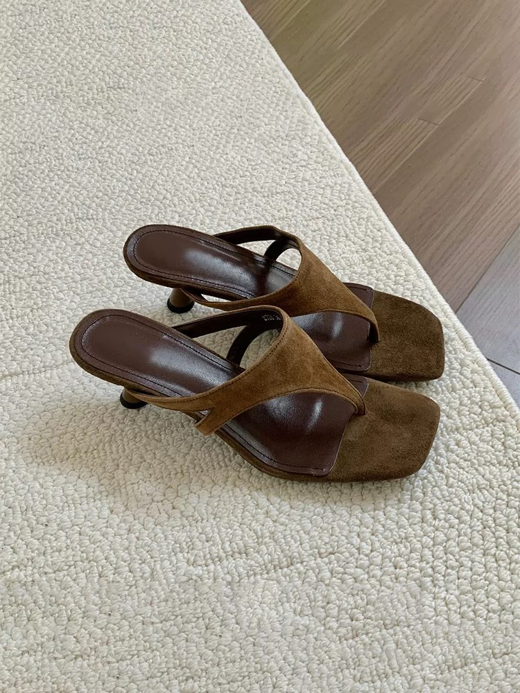 Vintage Minimalist Flip-Flops Shoes