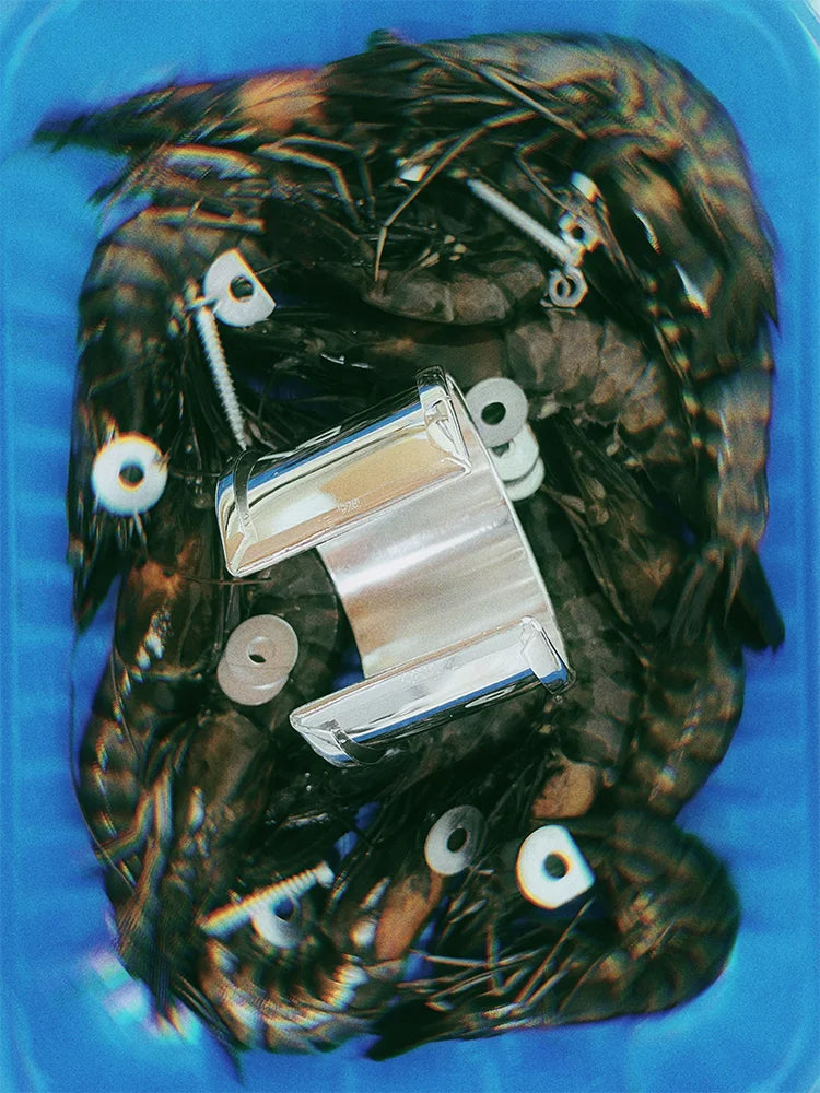 Rough yet polished wide cuff with unrefined design